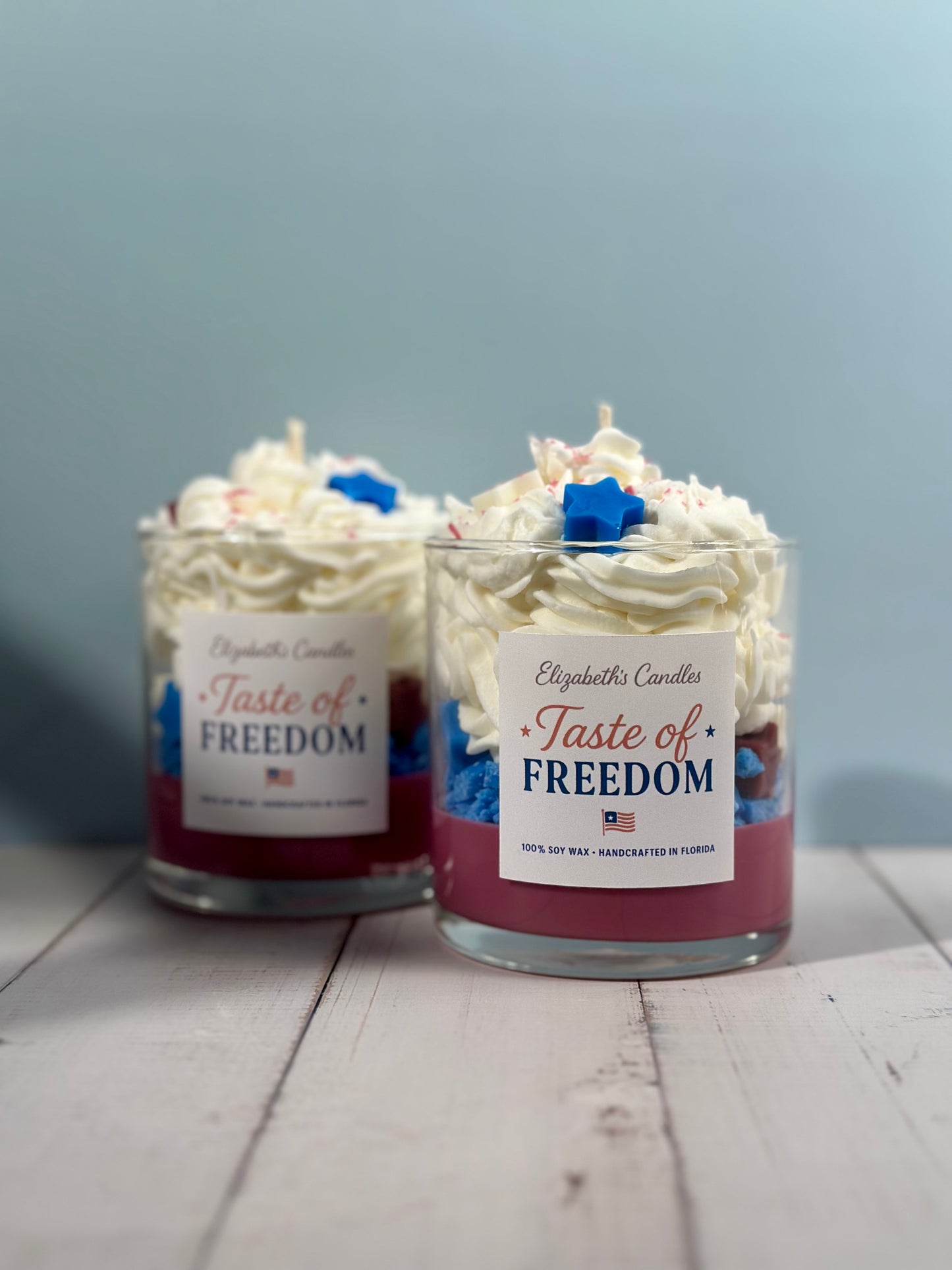 Taste of Freedom – Patriotic Whipped Soy Candle