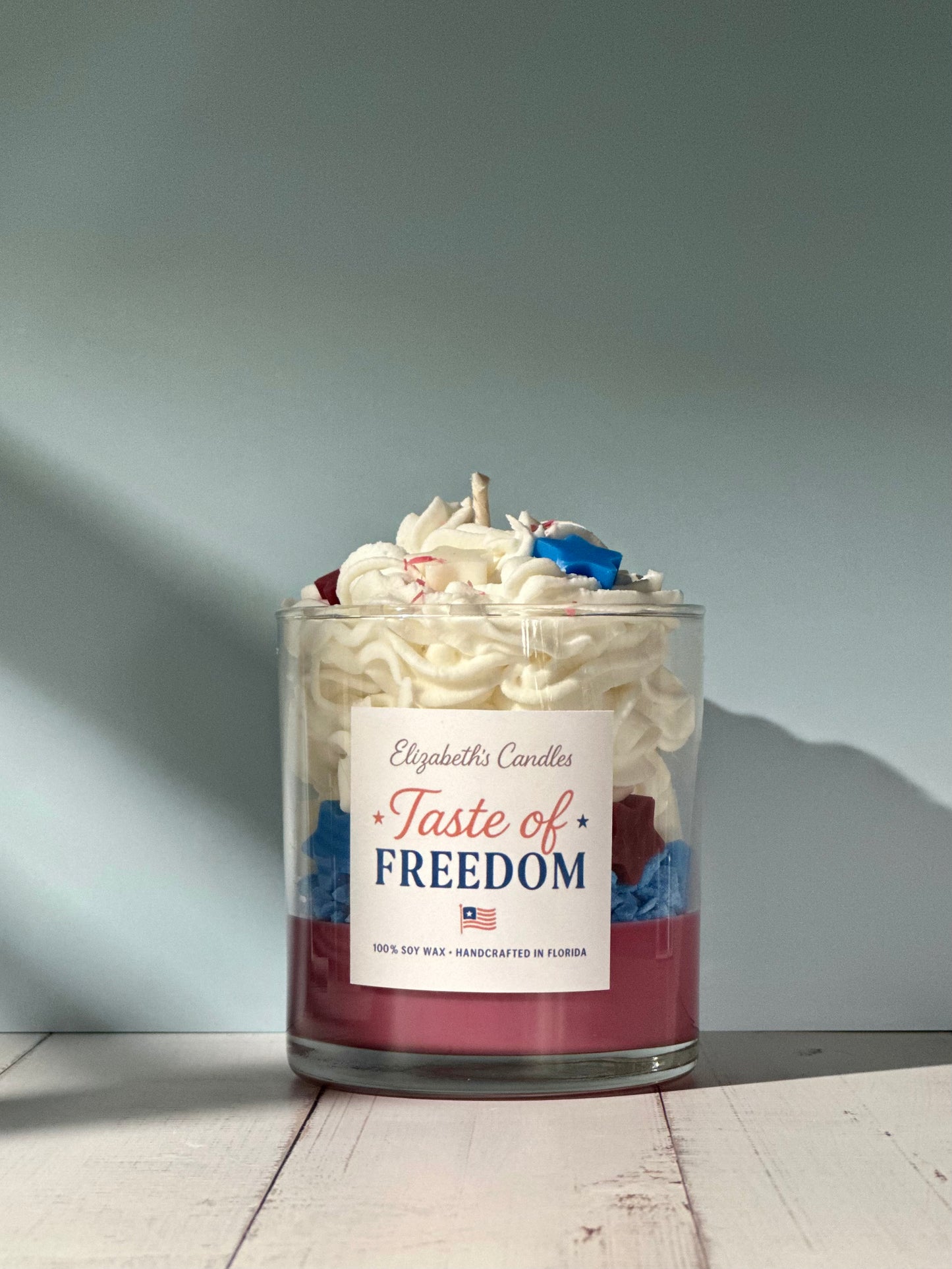 Taste of Freedom – Patriotic Whipped Soy Candle