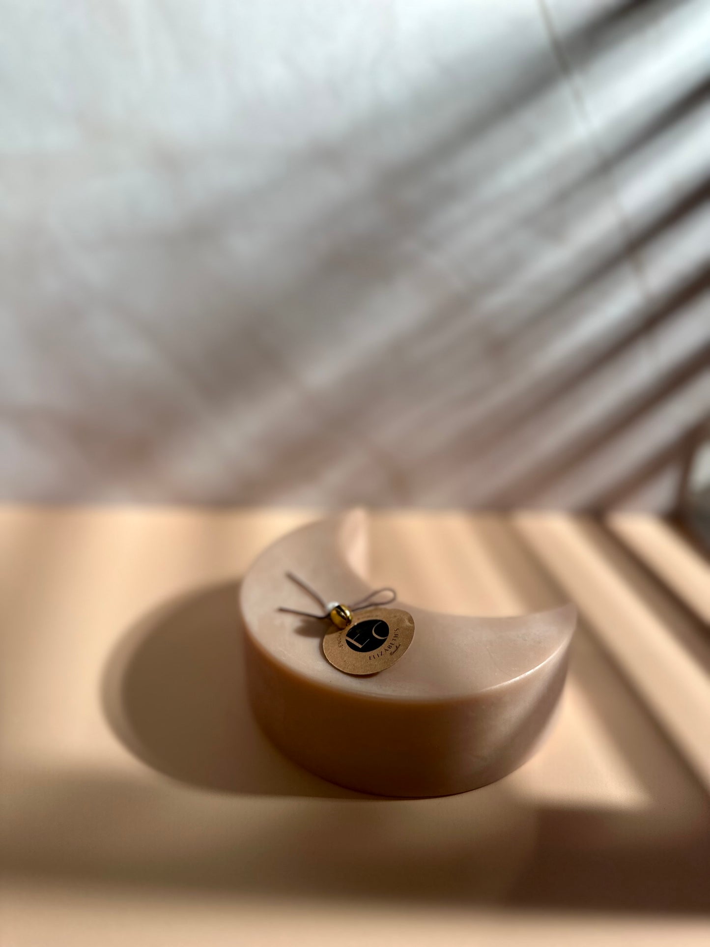 Moonlight Whisper – Crescent Soy Candle