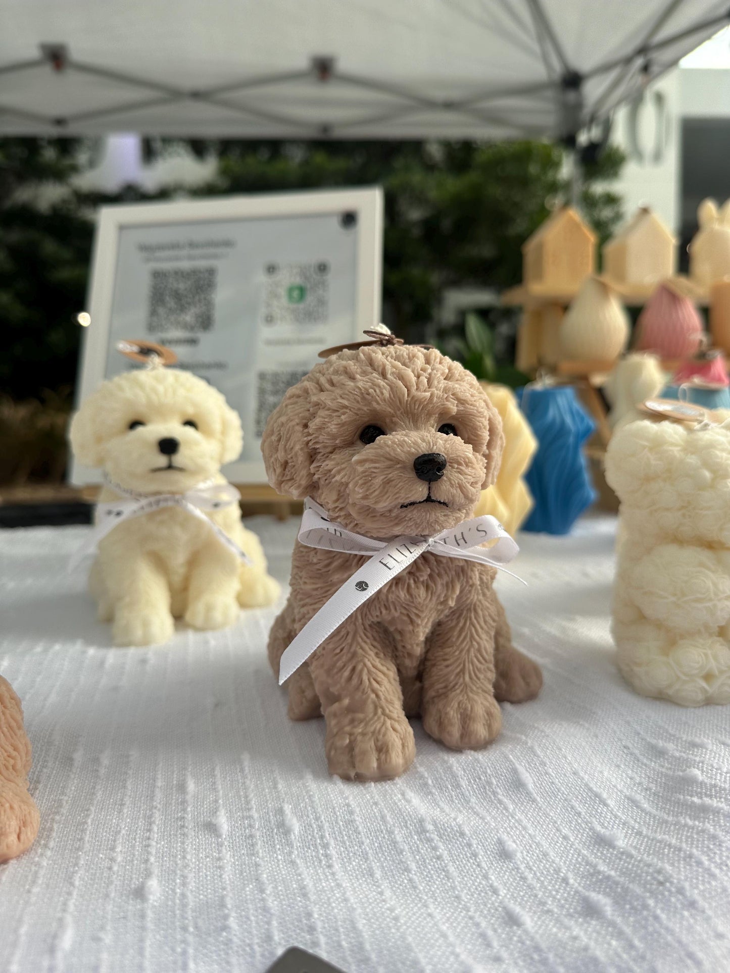 Puppy Candle