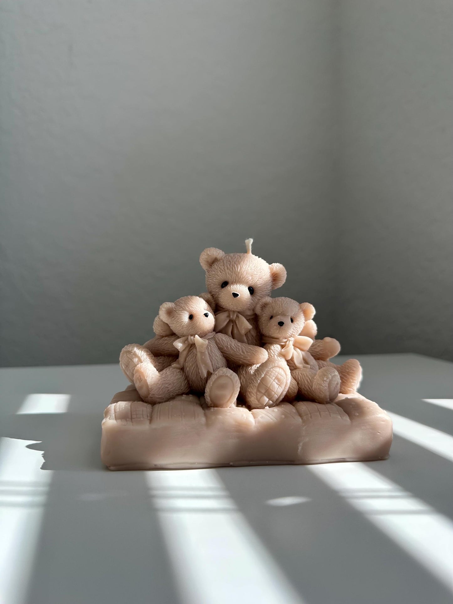 Cozy Bear Family Candle